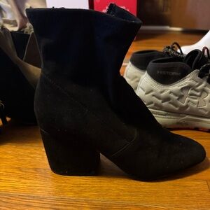 Steve Madden Black Booties size 7.5